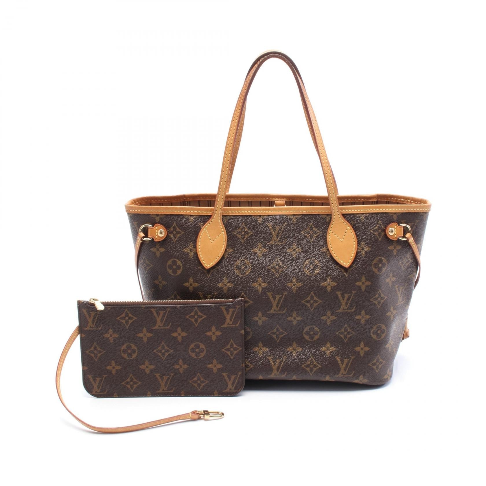 2604 Louis Vuitton Monogram Neverfull PM Tote Bag