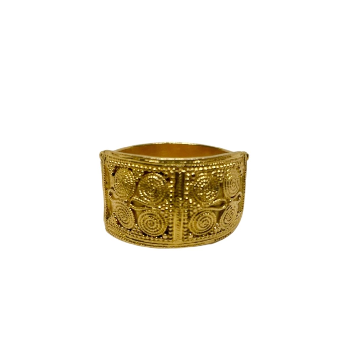 GOLD & WATCH Ring LALAOUNIS in yellow gold