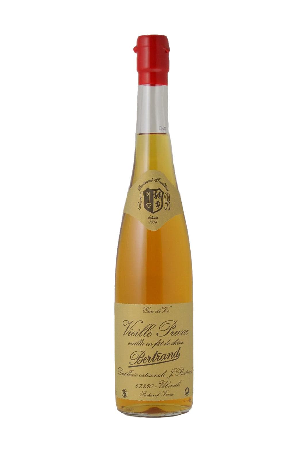 DISTILLERY BERTRAND Bertrand Eau de Vie de Prune Vieille (Plum  aged in oak) 42% 700ml