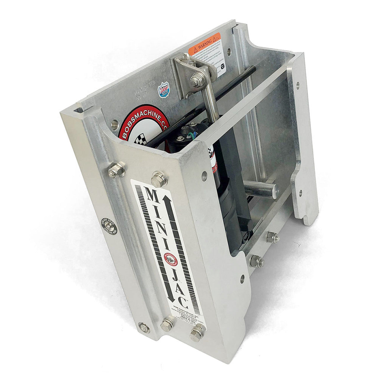Bobs Machine Shop Mini Action Jack Plate (50hp Max) Bolt Or Clamp 6" Adjustable, 100 801000