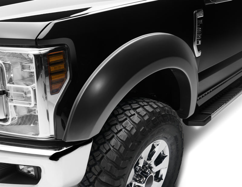 Bushwacker 17 18 Ford F 250 Super Duty Extend A Fender Style Flares 2pc   Black