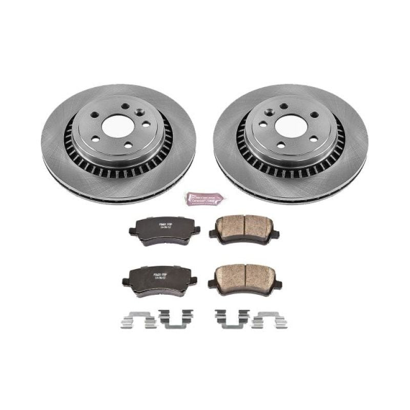 POWERSTOP Power Stop 10 17 Volvo XC60 Rear Autospecialty Brake Kit
