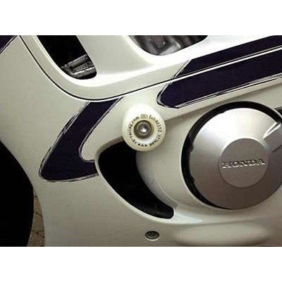 R&G Racing White Classic Style Crash Protectors For 1995 1998 Honda CBR600F3