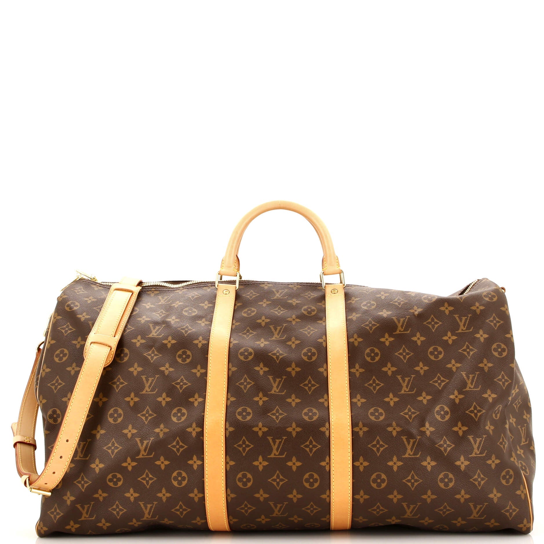 2860 Keepall Bandouliere Bag Monogram Canvas 60