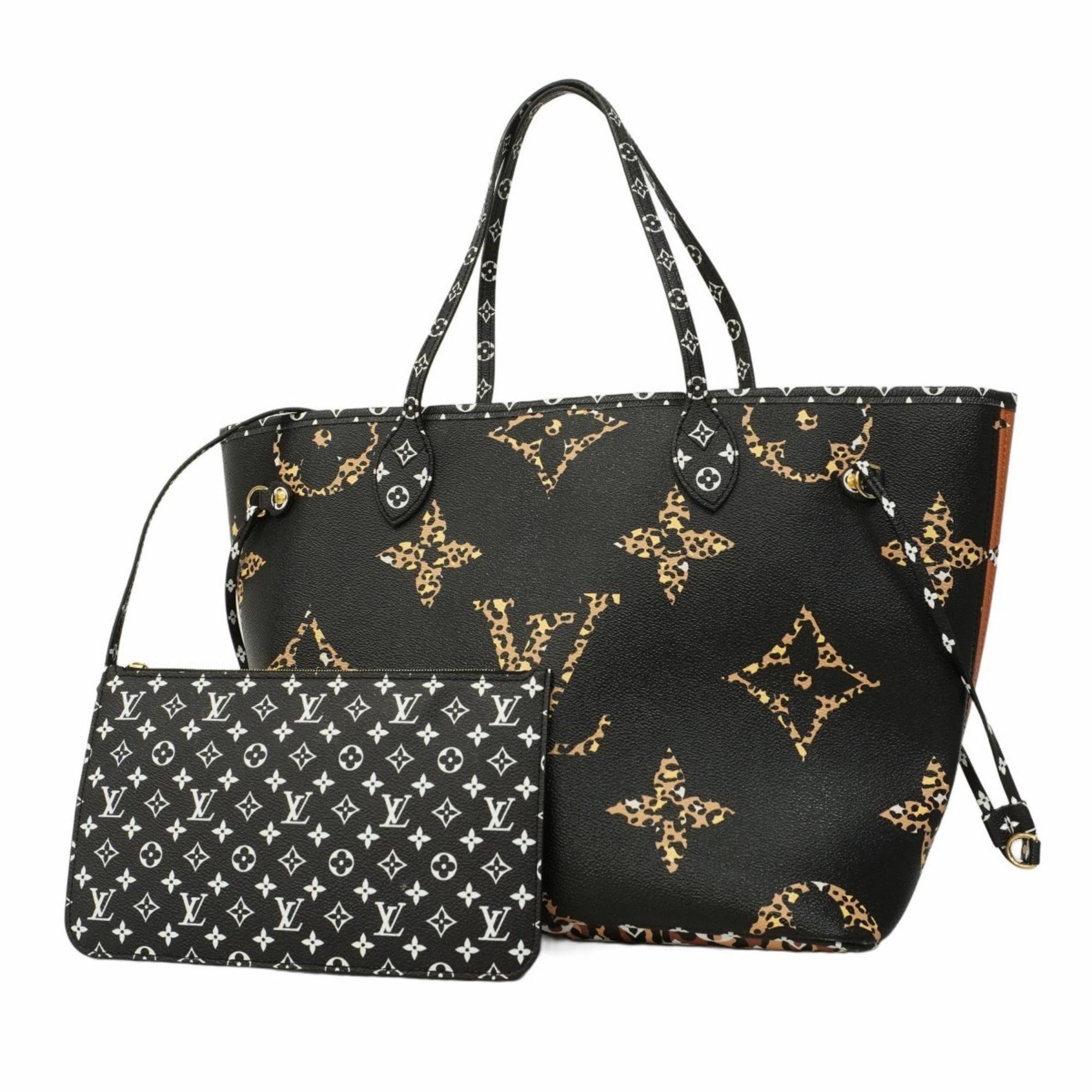 2275 Louis Vuitton Neverfull Mm Leather Tote Bag (Pre Owned)