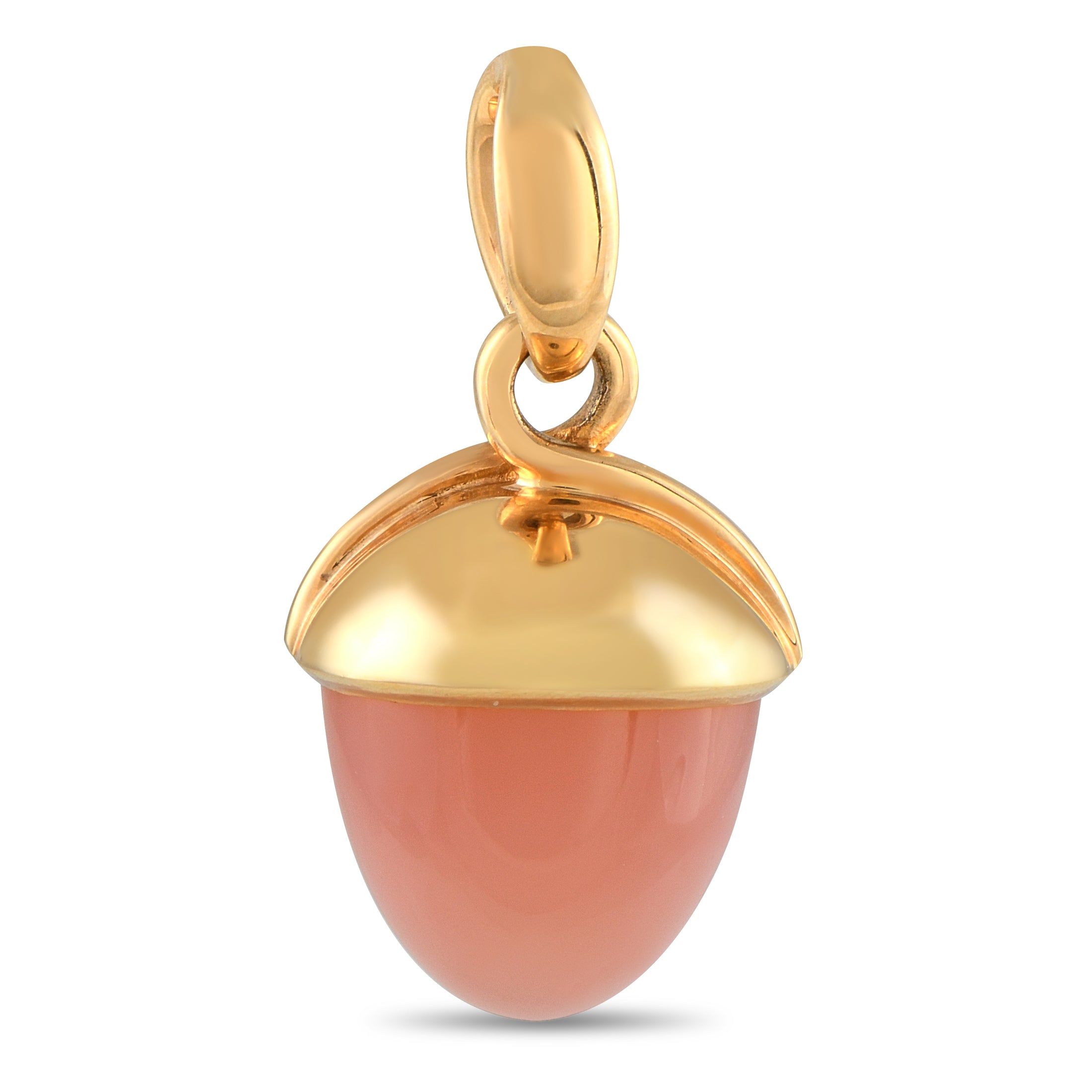 2269 Tamara Comolli Mikado 18K Yellow Gold Rose Quartz Pendant TC06 042525