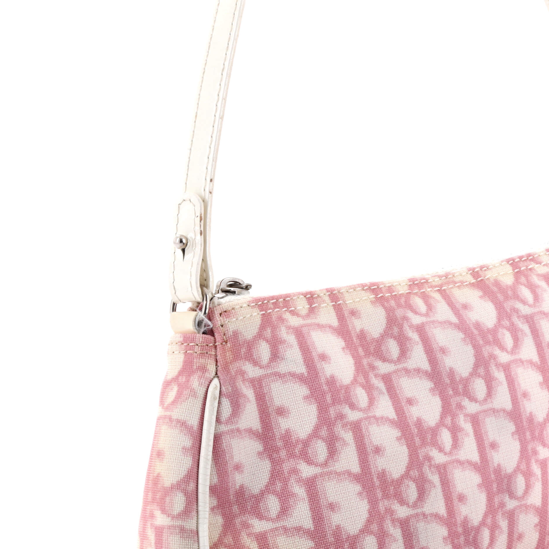 2860 Vintage Saddle Bag Diorissimo Canvas Mini
