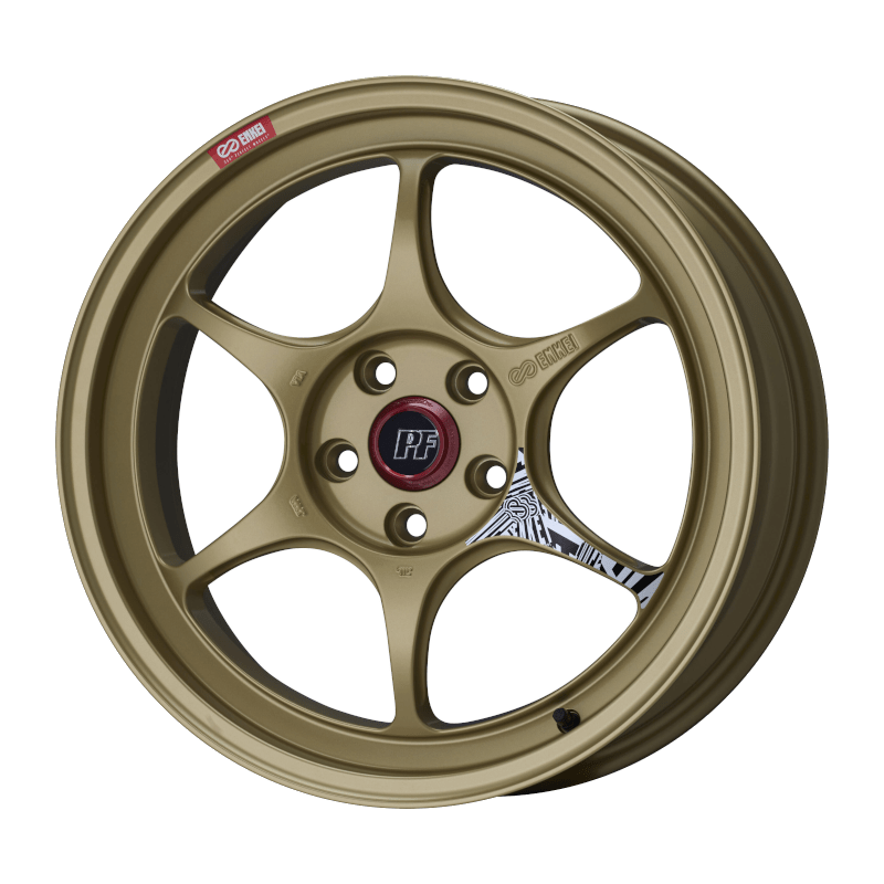 TORQUEGT Enkei PF06 Alloy Wheel   17x9.5 ET0 5x114.3 Gold