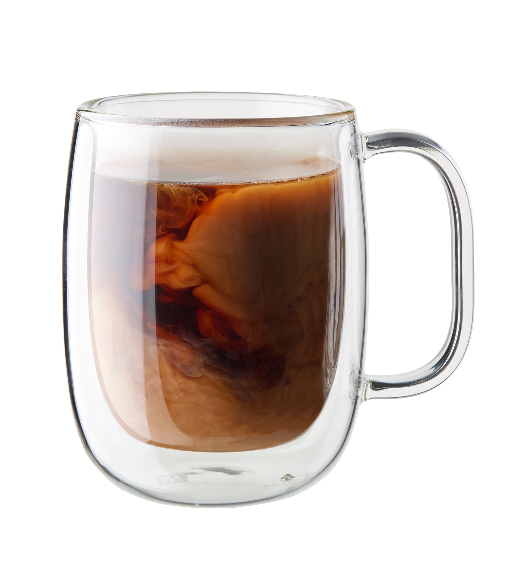 2142 ZWILLING Sorrento Plus 8 pc Double Wall Glass Coffee Mug Set