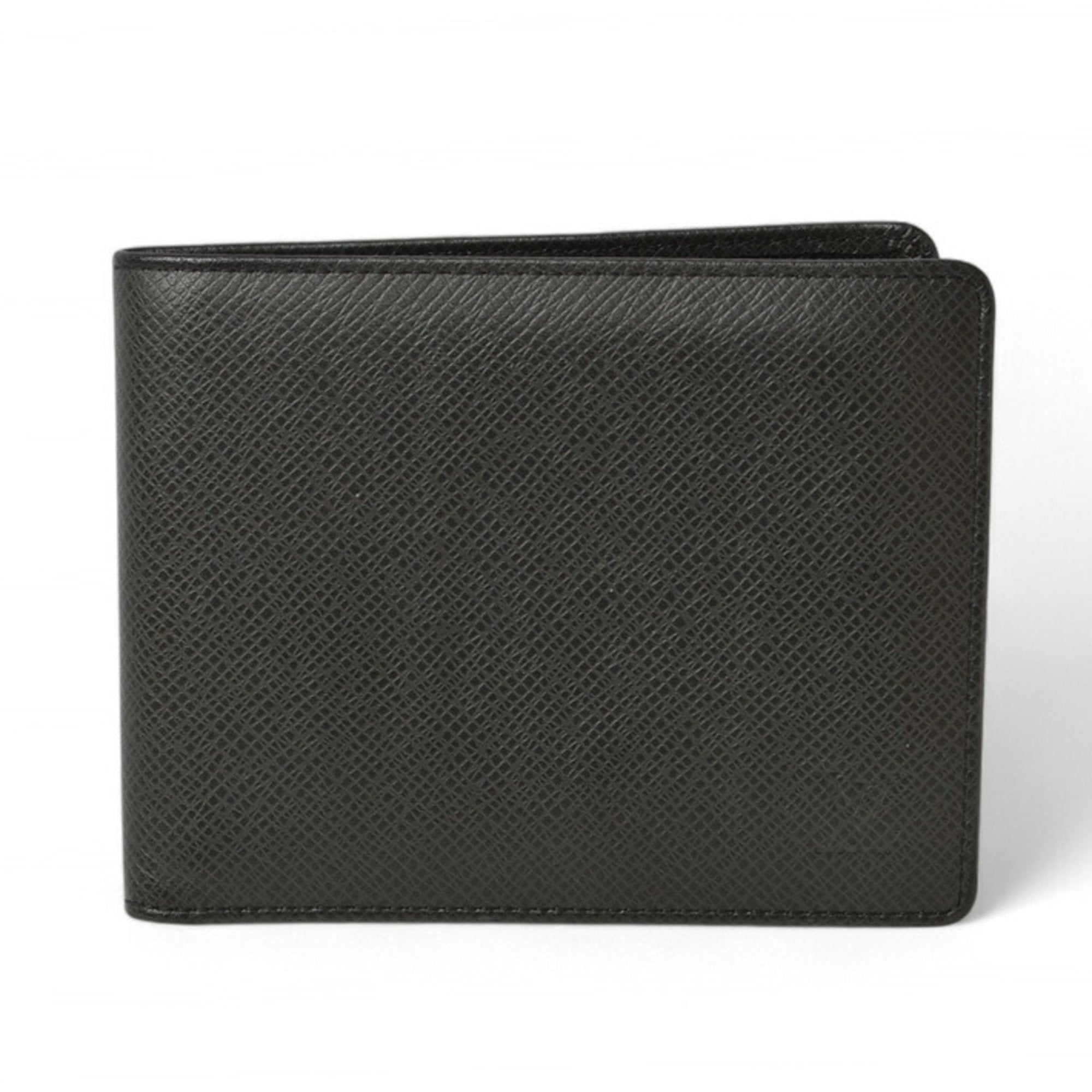 2275 Louis Vuitton Taiga Ardoise Taiga Leather Coin Purse Coin Case (Pre Owned)