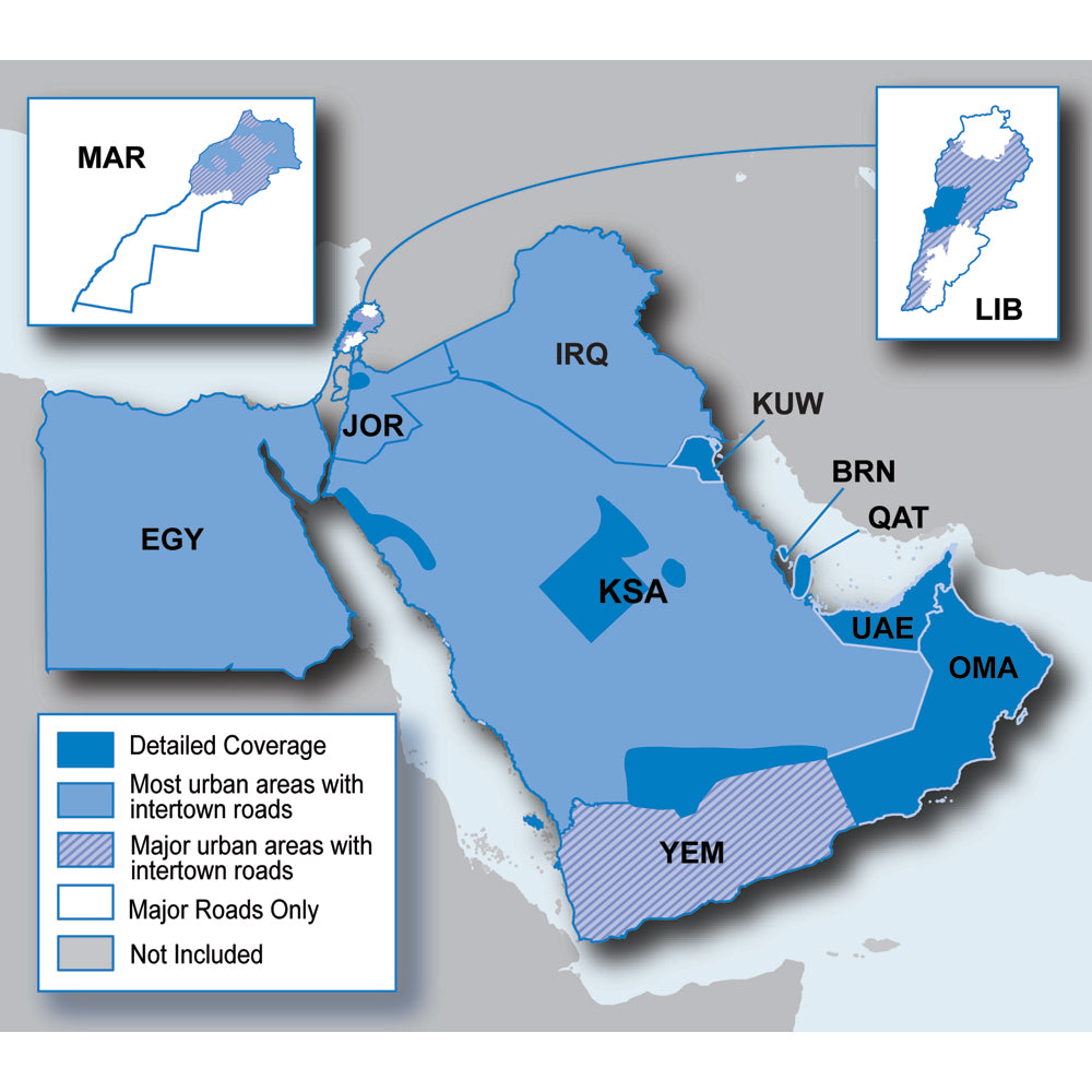 Garmin City Navigator®   Middle East & Northern Africa NT   microSD™/SD™