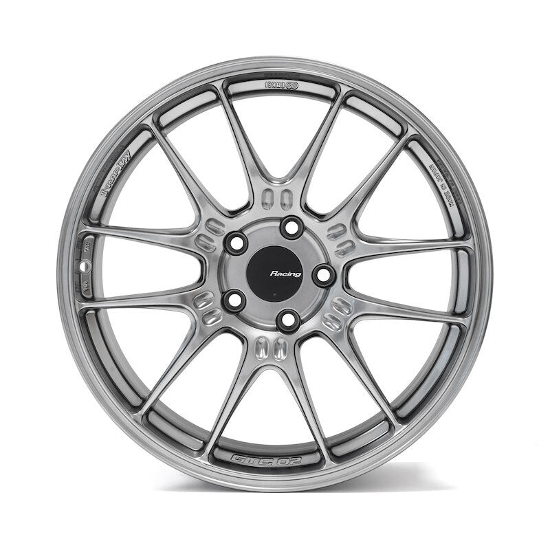 TORQUEGT Enkei GTC02 Alloy Wheel   18x9.5 ET45 5x112 Hyper Silver