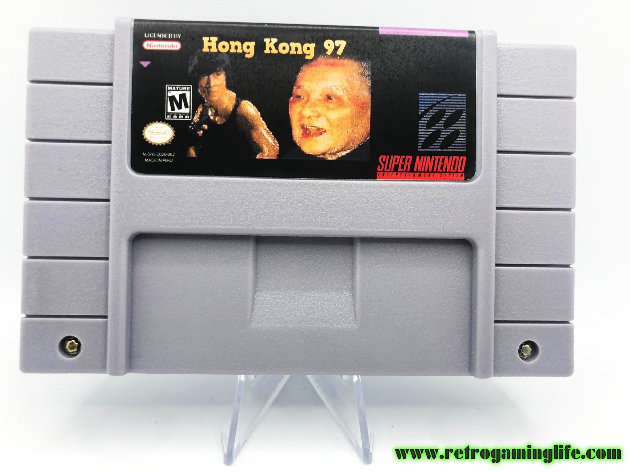 RETROGAMINGLIFE Hong Kong 97 Repro SNES Weird Game
