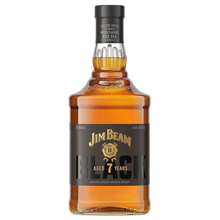 LIQUORANDMORE Jim Beam Straight Bourbon Black 7 yr 90 750ML