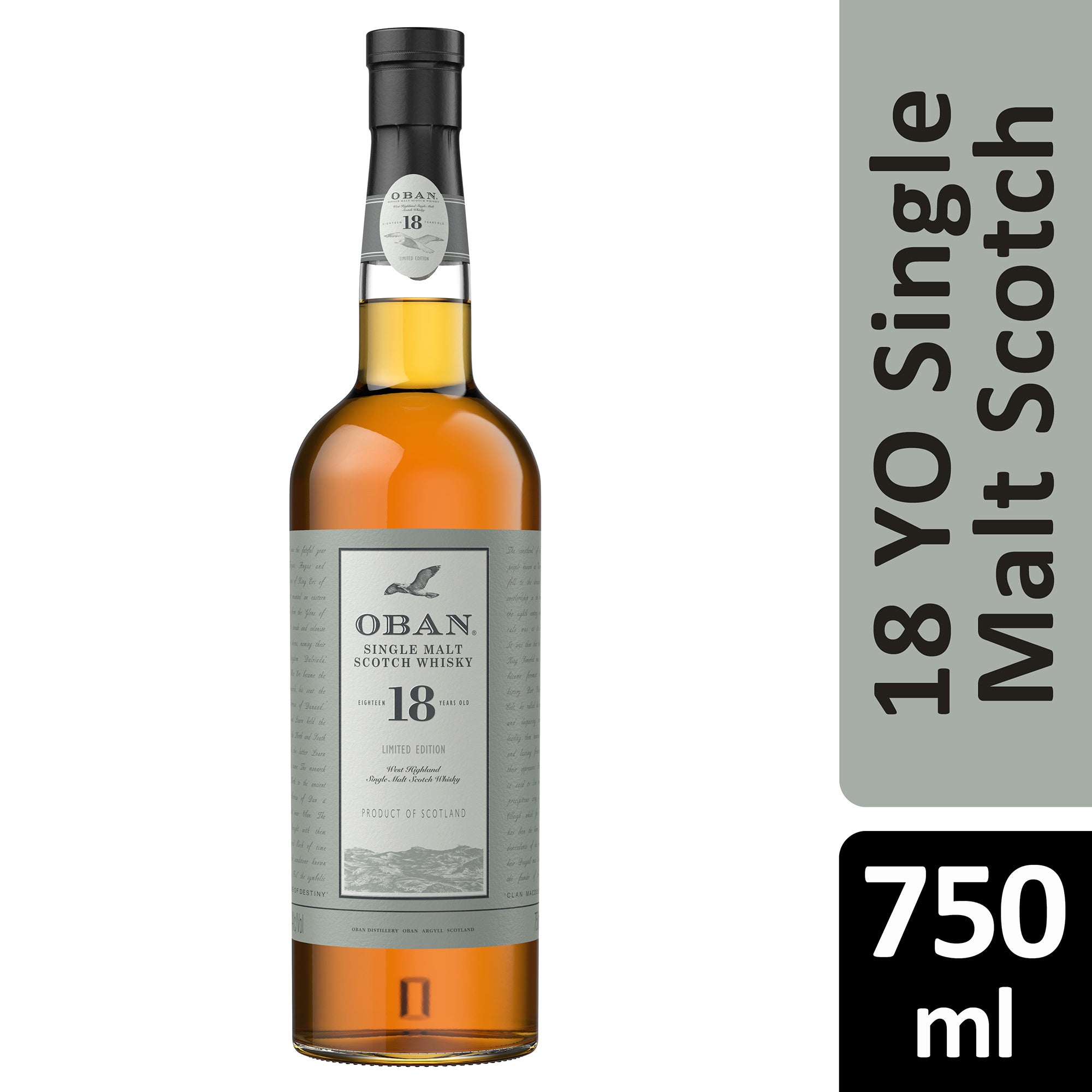 TENLEY MARKET LIQUOR Oban 18 Year