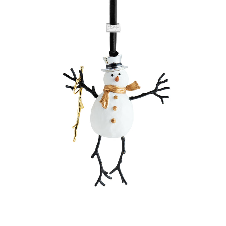 MICHAEL ARAM Snowman Ornament