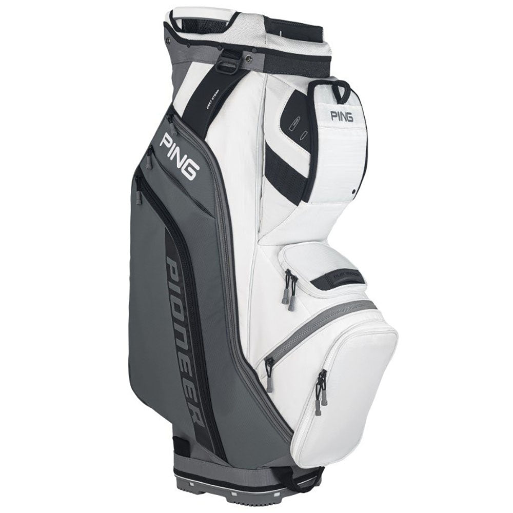 Ping Pioneer Cart Bag   Grey White