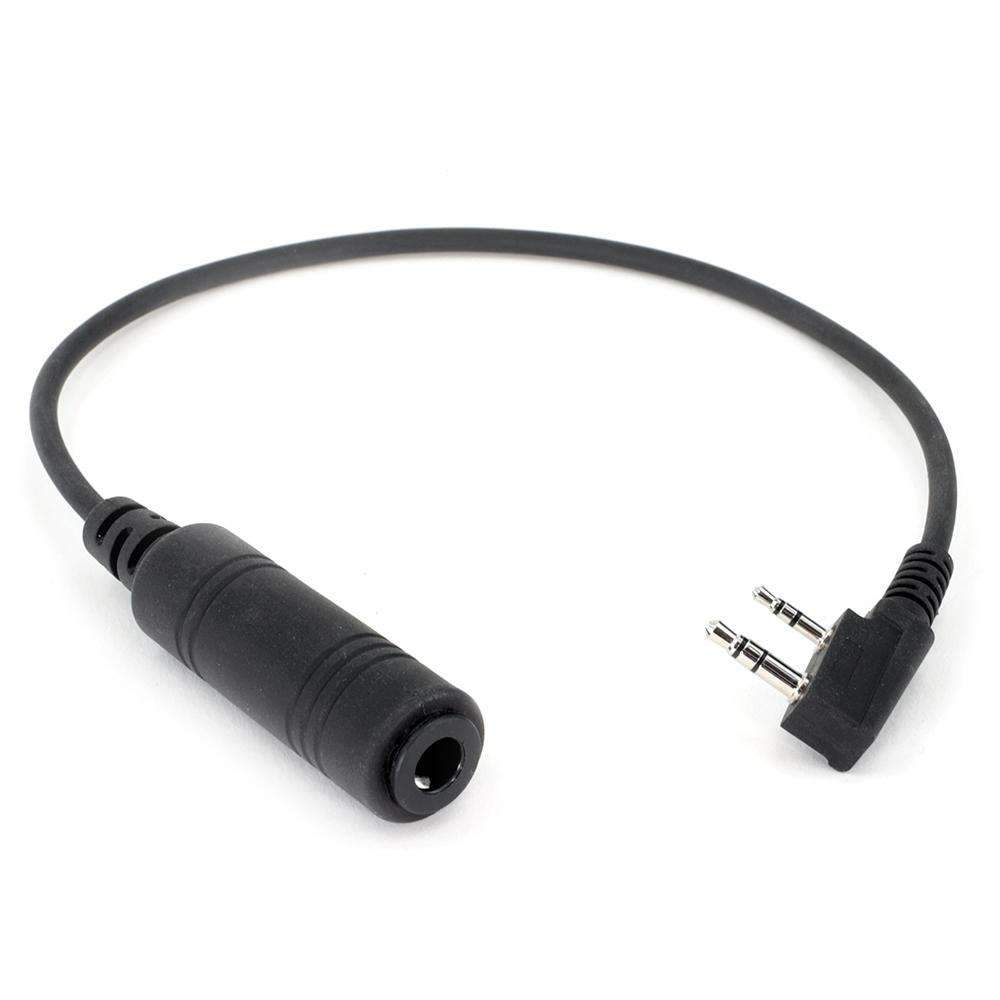 Rugged Radios OFFROAD Headset / Helmet Adapter Cable to Rugged and Kenwood Handheld Radios CS 5R OFF