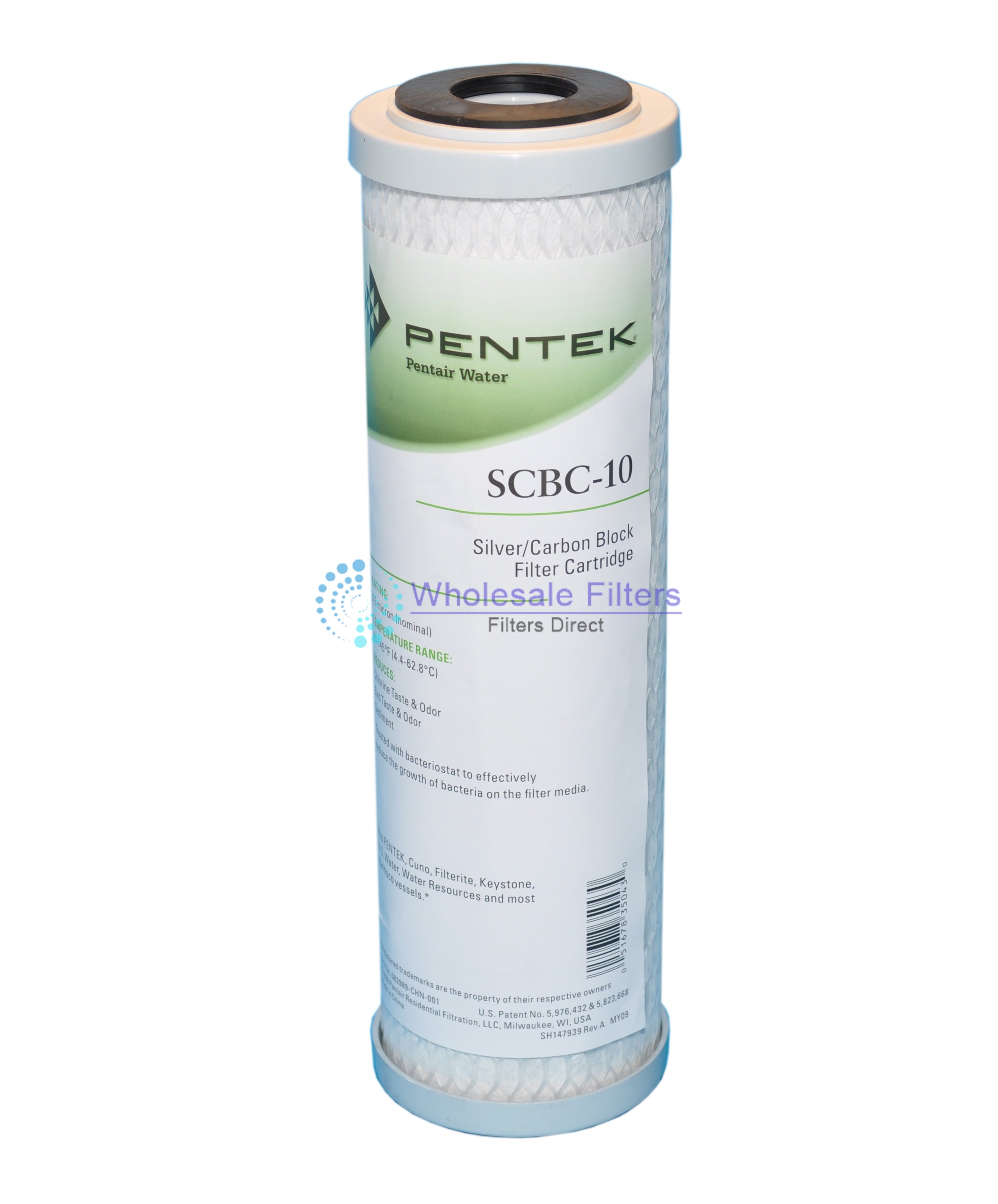PENTEK SCBC10 (0.5 Micron) Silver impregnated Carbon