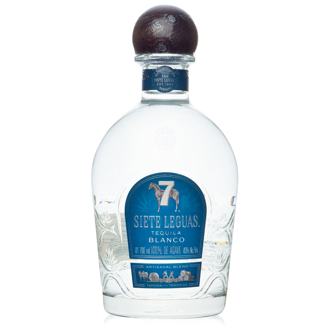 TEQUILA SIETE LEGUAS   NOM 1120 Siete Leguas Blanco Tequila