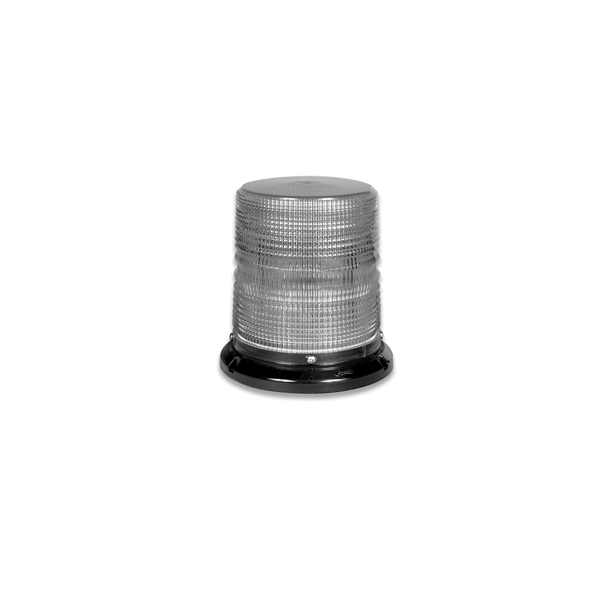 DEPUTY ELECTRONICS ONLINE STORE Soundoff Signal ELB45BML+BC 4500 Series Led Beacon, 10 30V, Sae J845 Class 1   Magnetic Mount, 4" Clear Dome/ Blue Leds