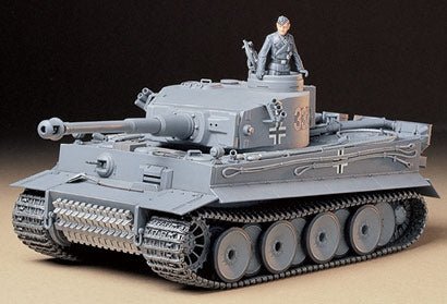 Tamiya   1/35 Ger. Tiger I Early Production Tank Plastic Model Kit