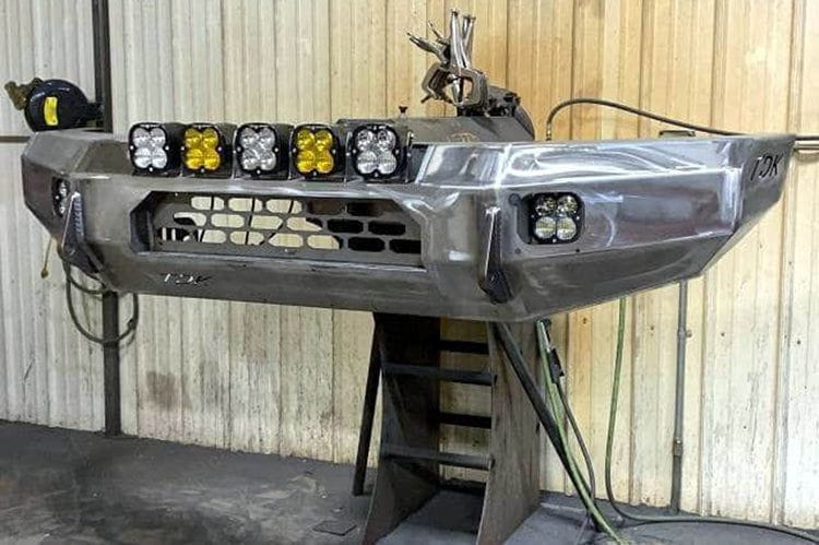 Throttle Down Kustoms HBUGM GMC Sierra 2500/3500 2001 2025 Hurricane Front Bumper