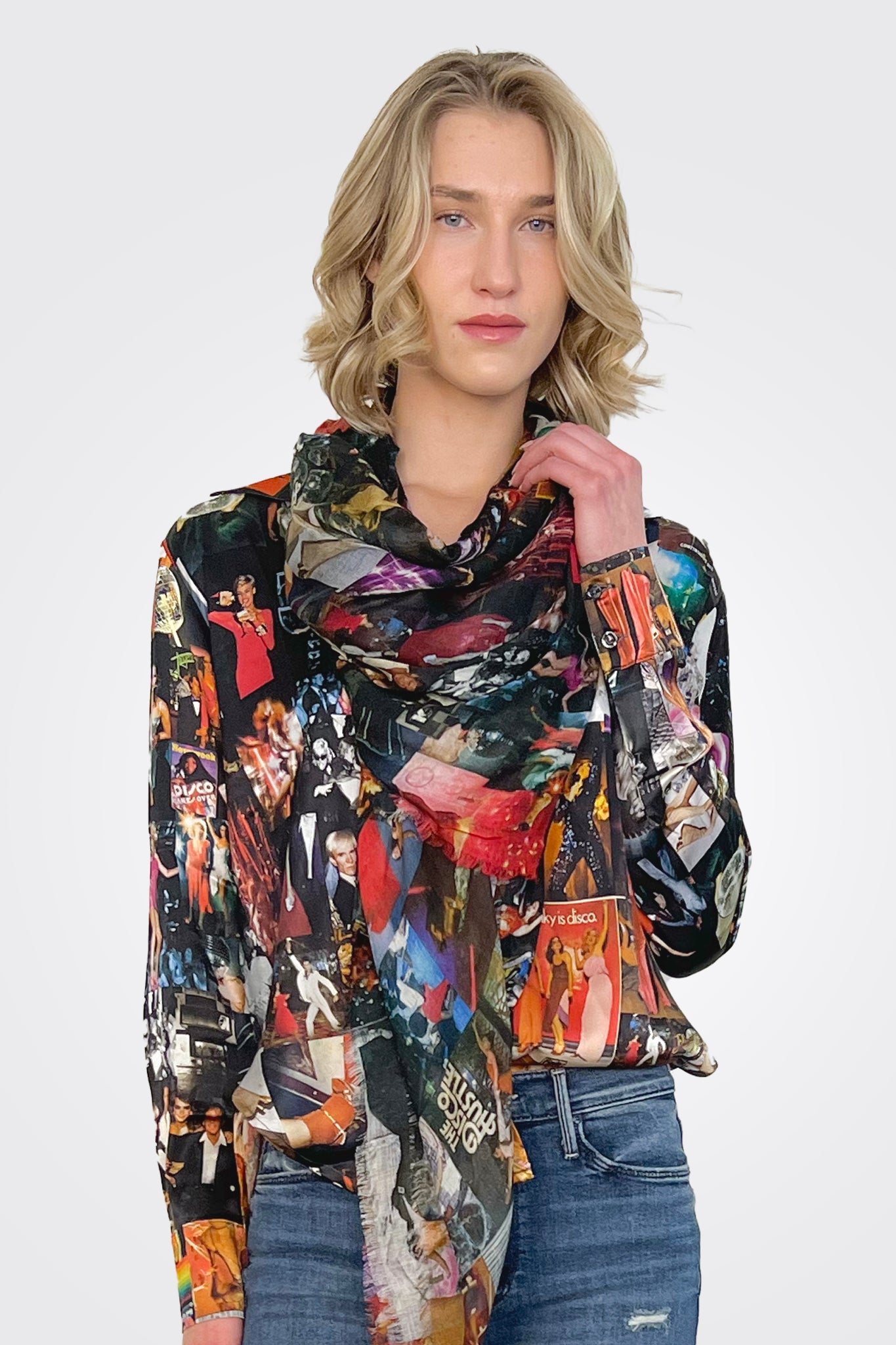 UNBREAKABLE EVOLUTION Large Scarf   Studio 54
