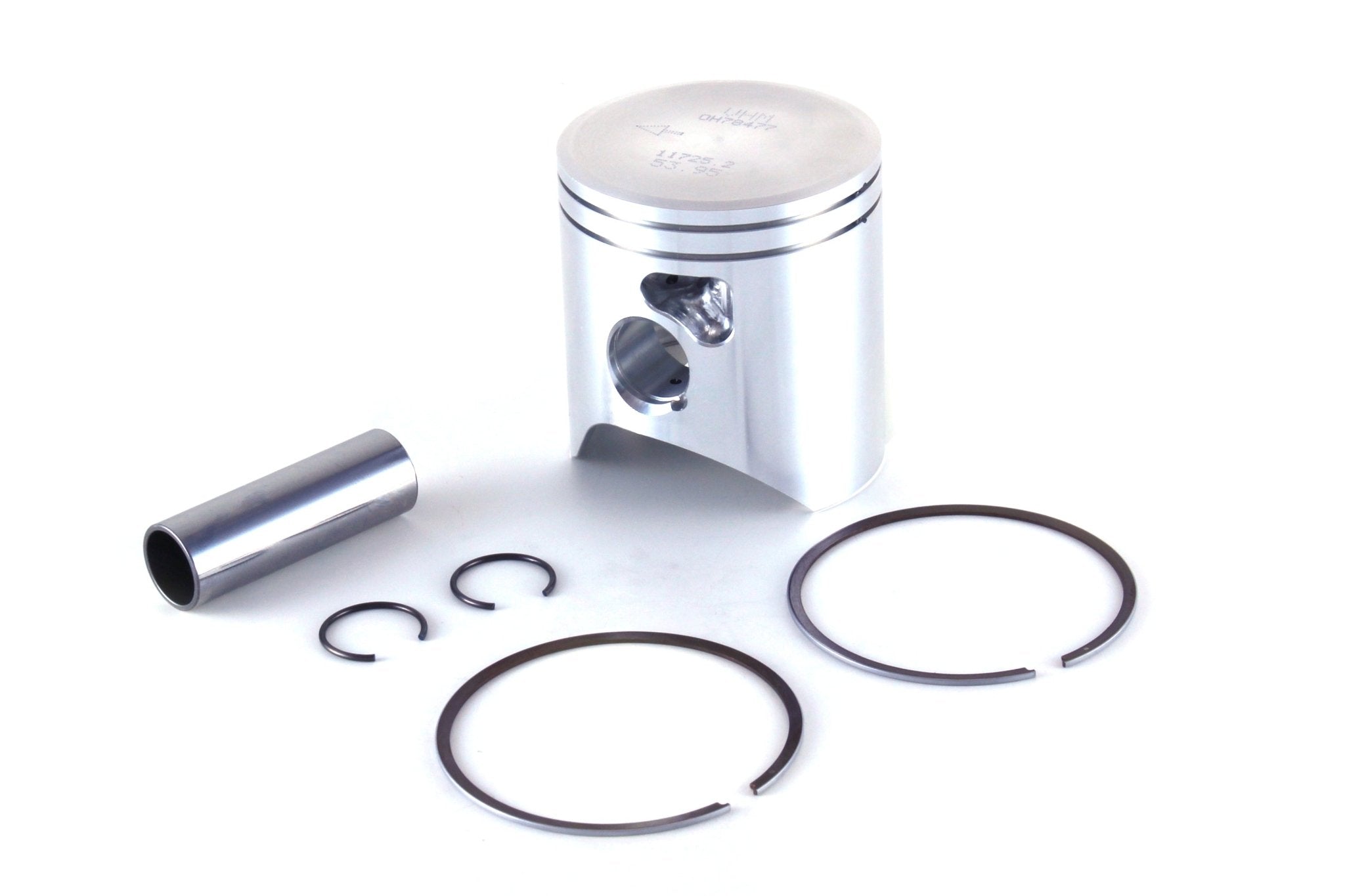 VHM piston kit KTM 125SX 2001   2024 / Husqvarna TC125 2014   2024 / GasGas MC125 2021   2024 (12° top with 2x piston ring)