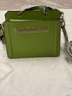 NWT STEVE MADDEN BEVELYN SATCHEL CROSSBODY BAG W AIR POD CASE TikTok GOING GREEN