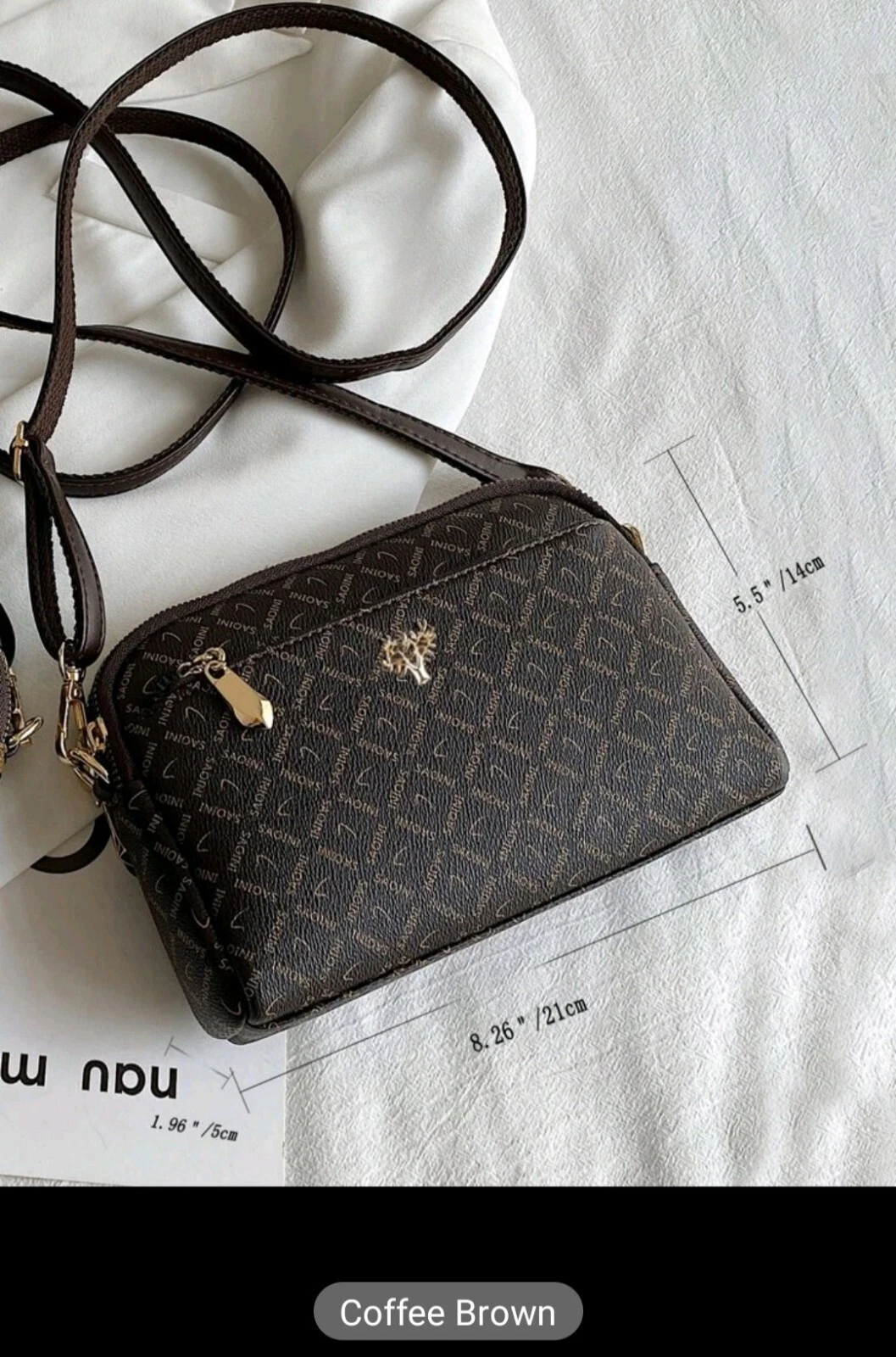 SHEIN Piccola borsa a tracolla borsa a tracolla