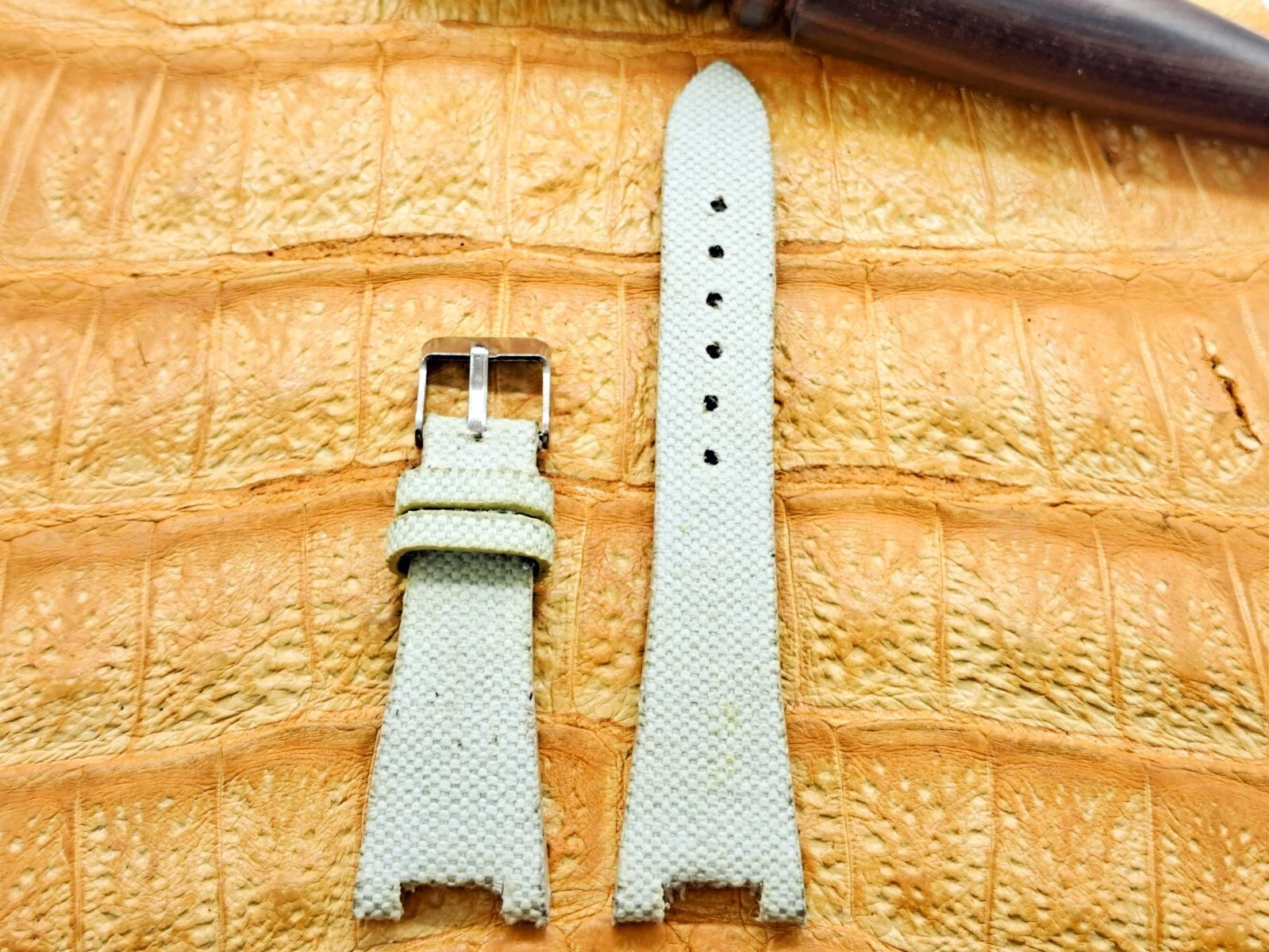 TAG HEUER 21mm 14mm Canvas Watch Band Minimalist Design Bespoke Ladies' Fashion