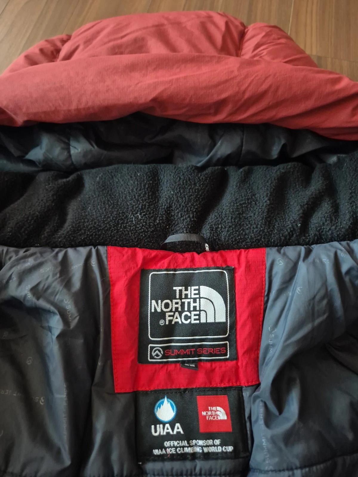 KEEN The North Face 800 Himalayan Summit Series 3 UIAA Puffer Down Parka Jacket Red