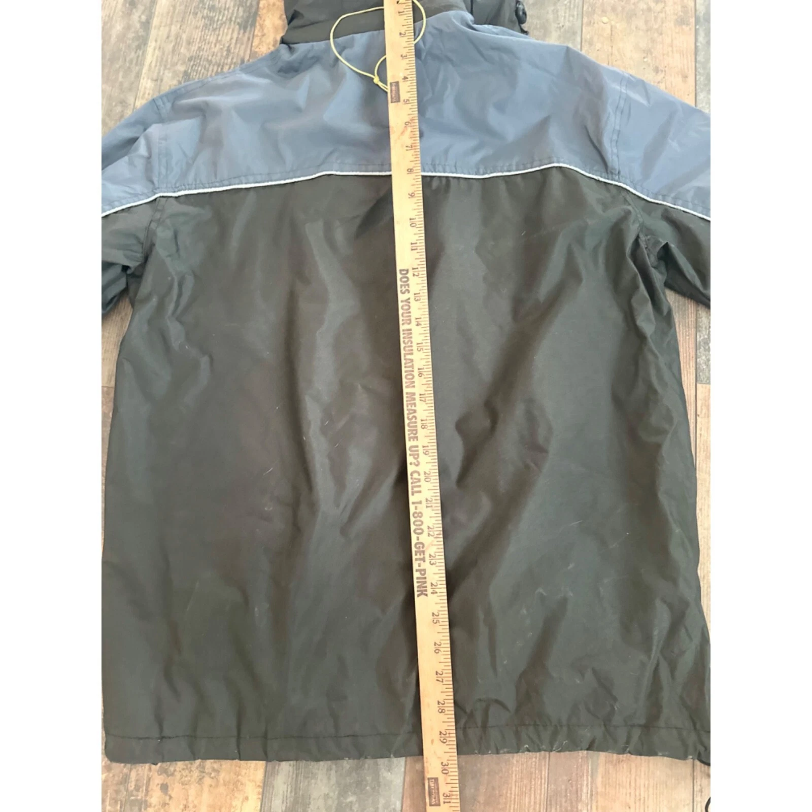 LI NING San Francisco Windbreaker Jacket with Mesh Lining removable hood size L