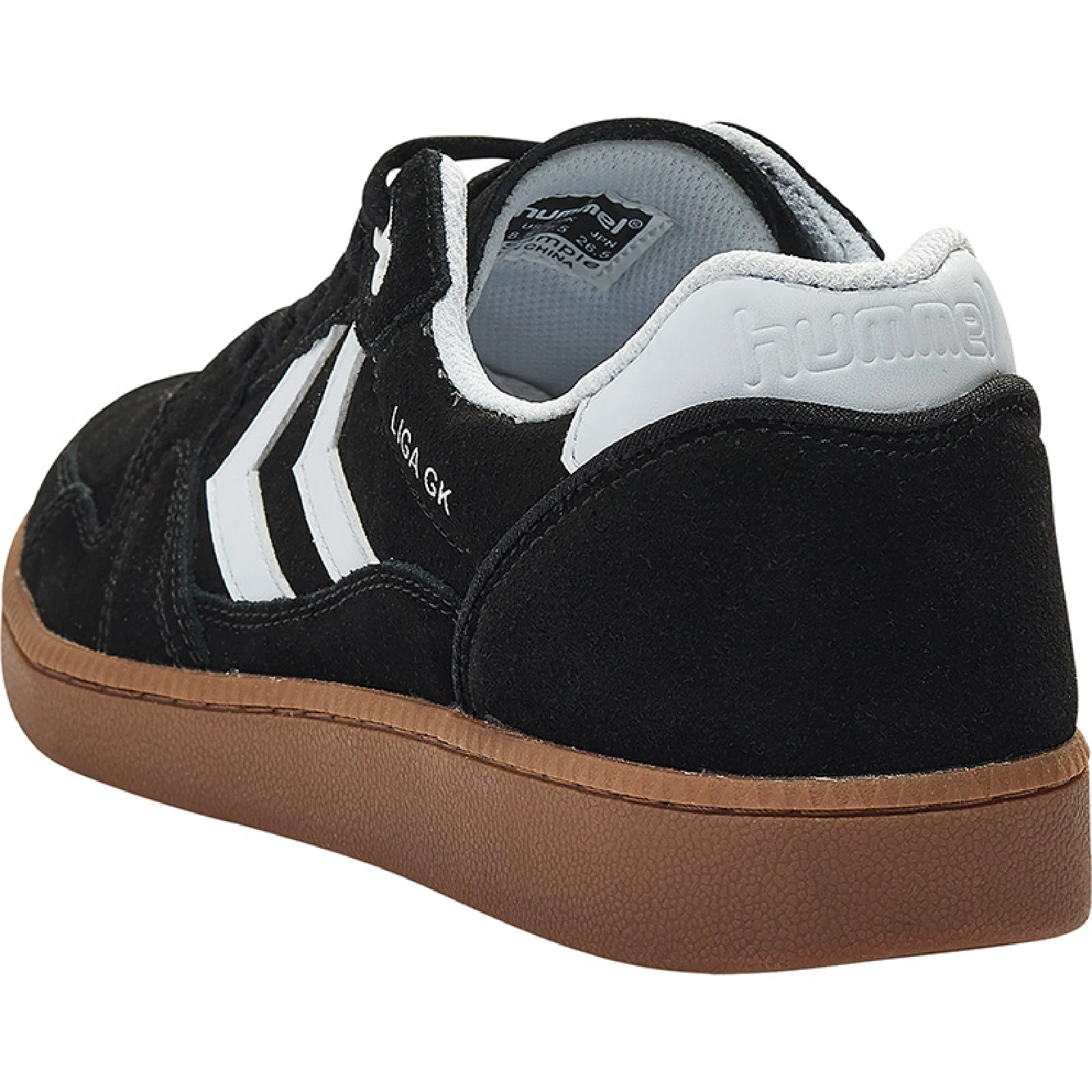 Hummel Sneaker Liga GK Indoor Landin Player Handball Sport Shoe black 0600892001