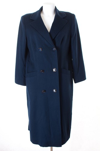 VALENTINO TISSUS cappotto donna taglia DE 42 in blu