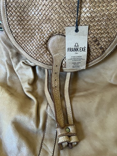 FRANK CLEGG Italian Leather Bag! NWT! Frank Exe 1964 My Bag Is Forever