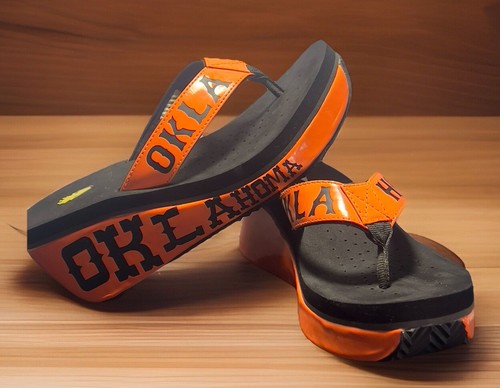 RAYE RARE OSU COWBOYS volatile wedge sandals 6 One Of A Kind LNWOB