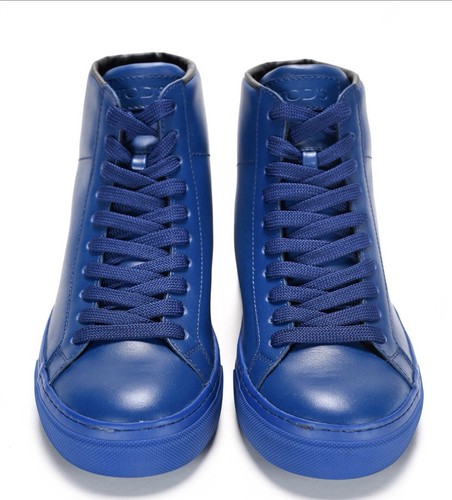 Tod’s Women High Top Leather Sneakers  Size 40 EU