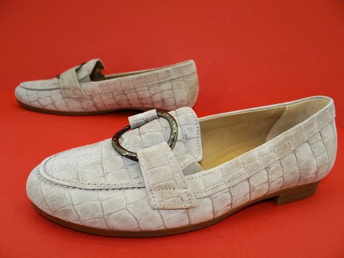 Mocassini Gabor Comfort slipper ballerina scarpe da donna pelle taglia 37 sabbia