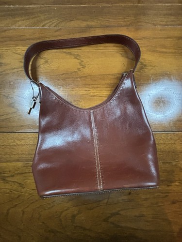Vintage Fossil Shoulder Bag key charm Ho