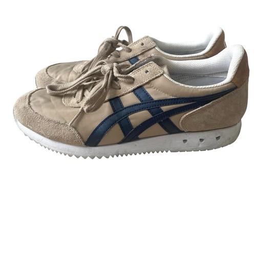 Onitsuka Tiger New York Mexico 66 Athletic Shoes Mens Size 8 Tan Blue ASICS