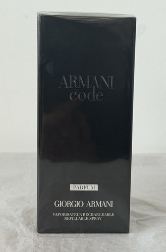 ARMANI CODE by Giorgio Armani   Men's 4.2 Oz. 125 ml Parfum Spray   NEW & SEALED