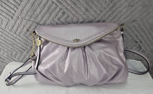 JUICY COUTURE GRETA FLAP CROSSBODY LILAC PEARL