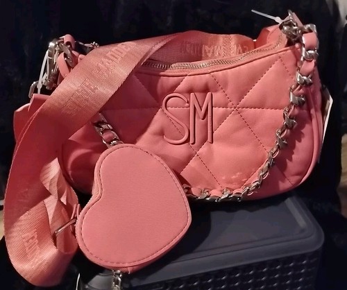 STEVE MADDEN Pink Boosie crossbody Purse Bag