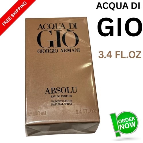 Giorgio Armani Acqua Di Gio Absolu 3.4 oz   100 ml Men’s Eau de Parfum