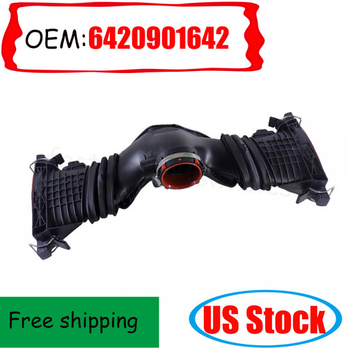 1*Air Intake Duct w  Air Mass Sensor 6420901642 for Mercedes Benz GL350 ML350