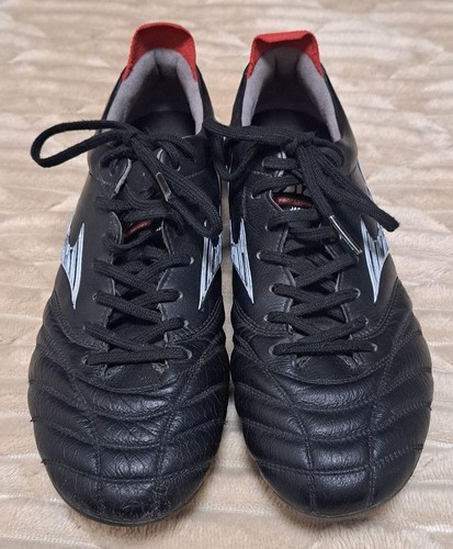 MIZUNO MORELIA NEO 4 Scarpe Calcio Spike Sneakers Nero Uomo 25cm Usate Giappone