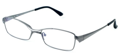 Ray Ban Designer Reading Glasses RX8626 1000 55 mm Tech Titanium Silver Pewter