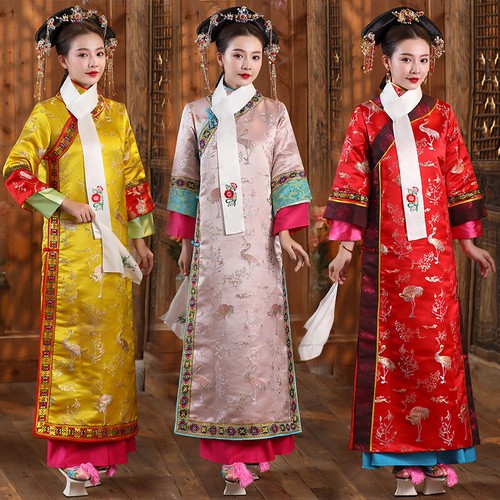 PALACE Costume vestito principessa cinese retrò dinastia Qing palazzo imperiale cosplay dress